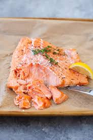 slow cooked salmon