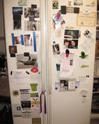 When it arrives, disaster strikes: Staging Home Interiors Fridge Door