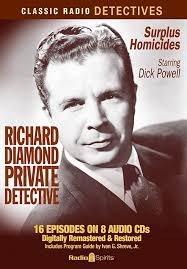 Surplus Homicides: Library Edition (Richard Diamond, Private Detective):  Amazon.co.uk: Powell, Dick, Old Time Radio: 9781617090066: Books