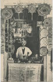 Postcard Carte Postale Algerie Marchand De Curiosites Carte Postale Alger Postale
