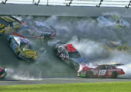 If a driver was greg biffle made his first nascar winston cup race, qualifying in an entry for roush racing. Daytona 500 Wild And Zany Race The Blade