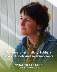 The most hopeful thing," chef Mallory Tubbs said in the sunlit dining room  of her restaurant, "is the resilience of local communities and the reliance 