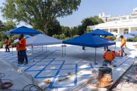 After Transformation of the White House Rose Garden