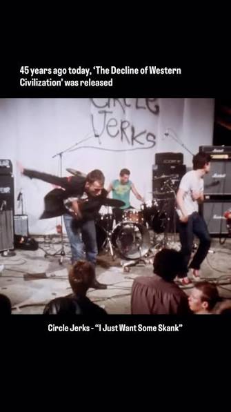 Released on this day in 1981, The Decline of Western Civilization remains  one of the most influential documentaries ever made about punk rock.  Directed by Penelope Spheeris, the film captured the raw ...