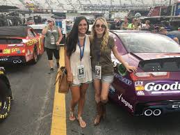 There are tons of ppl and hot guys there. Unexpected Adventure My First Nascar Race Stilettos Diapers
