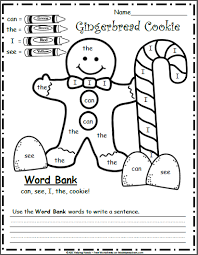 Make a collage on poster board or a book and label each worker. Free December Kindergarten Worksheets For Writing Color By Sight Words Madebyteachers In 2020 Free Kindergarten Worksheets December Kindergarten Christmas Kindergarten