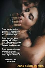 Las cosas bellas se comparten... Solo ámame en silencio, sin palabras...  Bellas y románticas frases de amor que son gratamente compartidas por un  Trovador de letras. Le deseamos un bonito y agradable