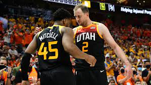 Mitchell goes off for 45 points in jazz's game 1 win vs. Clippers Vs Jazz Score Takeaways Donovan Mitchell Leads Utah To Comeback Win Over Los Angeles In Game 1 Cbssports Com