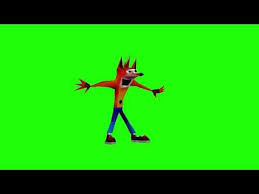 Crash Bandicoot Woah Original Without Post Processing And Effects Green Screen Video Youtube