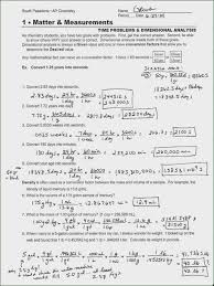 If you wish, you may return to the test and attempt to improve your score. Chemistry Dimensional Analysis Worksheet Answers Promotiontablecovers