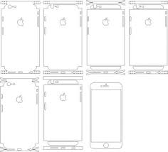 Download Template Apple Iphone 6 Plus 6s Plus Skins Buy For Shablony Remesla