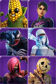 Today's v13.20 fortnite update includes even more cosmetic goodies, according to leaks. All Leaked Fortnite Skins Cosmetics From V14 60 Fortnite Intel