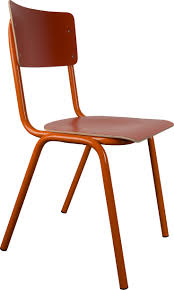 back to school chair orange chair chaise stuhl stoel stoelen back to school eetkamerstoelen