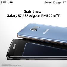 Samsung malaysia has announced the arrival of its galaxy tab s7 and s7+. Samsung Malaysia Offer Rm 500 Discount Off On Samsung Galaxy S7 S7 Edge The Ideal Mobile