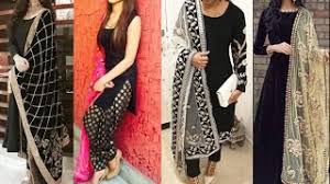 In this video you see the most beautiful black suit & salwar designs. New Black Colour Salwar Suit Design Ideas Youtube