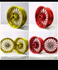 Pertama, kamu bisa mengecat ulang pelek tersebut. Jago Warna Pelek Pcx Candi Semi Croom Velg Warna Gold Doff Nmax 155 Black Page 3 Line 17qq Com Cat Velg 3 Warna Pakai Cat Kaleng Rev One Walter Whess1988