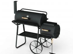 Came up with the idea of using a steel drum as a smoker and bbq grill when he was on his way to a cooking contest, lost his cooker in transit, found a used barrel and the. Bbq Grill Design 3d Models Stlfinder