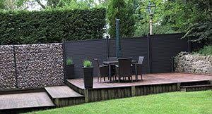 Authentic sand cast iron finials adorn the top of each picket and are included as standard on every fence we sell. Composite Fence Panels Eco Life Products