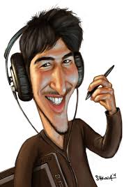 Marcus Sakoda Caricature