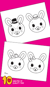 They might seem so common that a little bit of digging into their biology and what they symb. Rabbit Family Coloring Pages 10 Minutes Of Quality Time