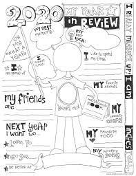 If you want to print on a different size, like us letter (8.5 x 11 inches), make sure to select fit page on your printer settings. The 2020 Year In Review Coloring Page Updated Skip To My Lou