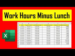 Track time and employee hours as well as manage shifts and schedules in one place. Calculator Work Hours With Lunch Jobs Ecityworks