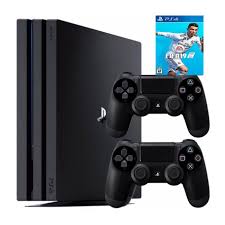 Juego de play 4 fifa 2020. Playstation 4 Ps4 Pro Consola 1tb 2 Joystick Fifa 2019