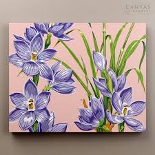 Download all photos and use them even for commercial projects. Saffron Flowers Paint By Numbers
