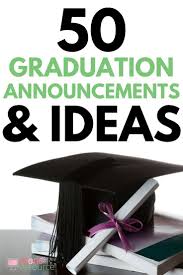 50 Graduation Announcements Ideas For Your Grad Graduation Announcements Graduation Invitation Cards School Graduation Announcements