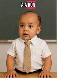 Aaron School Teacher with Babies