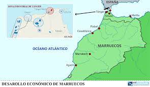 Mapa de la zona, en el norte del imperio, asignada a españa según el tratado de 1912 / formado por los señores elola y. Oportunidades De Negocio En Marruecos Vsi Consulting