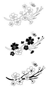 Black And White Cherry Blossom Clip Art Google Image Result For Http Bp3 Blogger Com Dglkr2weiwy Sdrk73o8gmi Aaaaaaa Blossom Tattoo Foot Tattoos Cherry Blossom Art