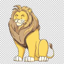 Kartun studios bila gajah jadi ayam lalu singa jadi. Singa Kartun Hewan Gambar Mengaum Satwa Liar Cat Air Cat Tinta Basah Png Klipartz