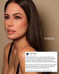 A sweet message from her husband Dino Reyes ,Goodluck Queen Selena Antonio  Reyes MUPh -Pasig City