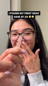 So, who else is growing their gray hair at this age????? I DID NOT sign up  for this when I turned 24 😭 , #skinjourney #realskin #skincare  #skincaretips #hormones #hormonalimbalance #hormonalacne #acne ...