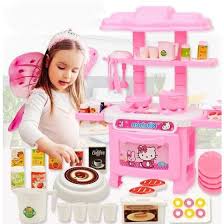 Most kitchen sets come with all the appliances kids need to get cooking, but the extras they need to serve up the grub are sold separately. Mini Kitchen Set Toy Kid Play Cooking Toys Present Toys Bk0012 Shopee Philippines