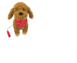 The interactive plush puppy toy by happy trails will provide your little one hours of fun as they play and care for their new cuddly companion. Fluffy Puppies Walking Puppy Poodle