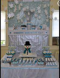 2 setting up a winter party at home. Winter Wonderland Ideas Winter Wonderland Birthday Winter Birthday Parties Winter Birthday