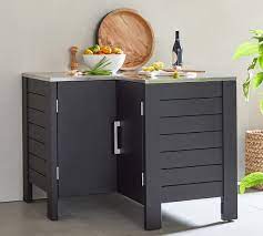 James mahogany victoria ivory westminster glazed toffee. Malibu Metal Kitchen Corner Cabinet Black Pottery Barn