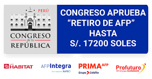 El retiro de afp de hasta 17.200 soles fue aprobado por el congreso de la república. Congreso Aprueba Retiro De Afp Hasta 4 Uit Por S 17200 Soles