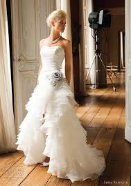 Wedding Inspirasi Wedding Dresses Cakes Bridal Accessories Hair Makeup Favors Wedding Planning Other Ideas For Brides Page 4 Asymmetrical Wedding Dress Tiered Wedding Dress Wedding Dresses High Low