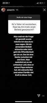 Sie meinen, ich wär' satt, doch ich bin leer. Trotz Streit Pa Sports Aussert Sich Zum Tod Von Kc Rebells Vater Hiphopholic De