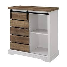 Item #147 custom kitchen pantry food storage cabinet, custom cabinets. 32 Inch Walker Edison Furniture Company Modern Farmhouse Buffet Entryway Bar Cabinet Storage Entry Table Living Room White Buffets Sideboards Home Kitchen Aceprojectkenya Org