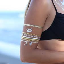 Yeni Trend Metalik Gecici Dovme Http Www Stilstil Com Moda Yeni Trend Metalik Gecici Dovme Gecici Dovme Dovme 3d Dovmeler