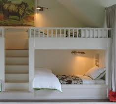 White Built In Bunk Bed Plans Bunk Beds Built In Bunk Beds Bunk Beds With Stairs
