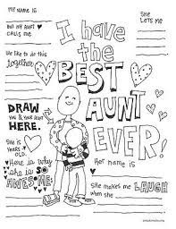 Find out more related images to color in the event category. The Best Aunt Coloring Page Skip To My Lou Bloglovin