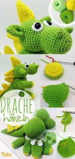 Mit dieser anleitung kann man den niedlichen drachen machen! Drache Hakeln Kostenlose Amigurumi Hakelanleitung Talu De Amigurumi Hakelanleitung Tiere Hakeln Anleitung Kostenlos Deutsch Drachen Hakeln
