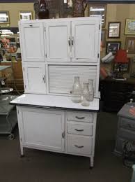 antique kitchen cabinets with flour