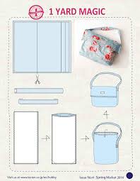 Make new cushions for an old high chair easy to clean. 1 Yard Magic Messenger Bag From Lecien Fabrics Free Pattern Sewcanshe Free Sewing Patterns Tutorials