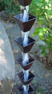 Medium Square Cups Rain Chain Rain Chain Rain Chain Diy Gutters